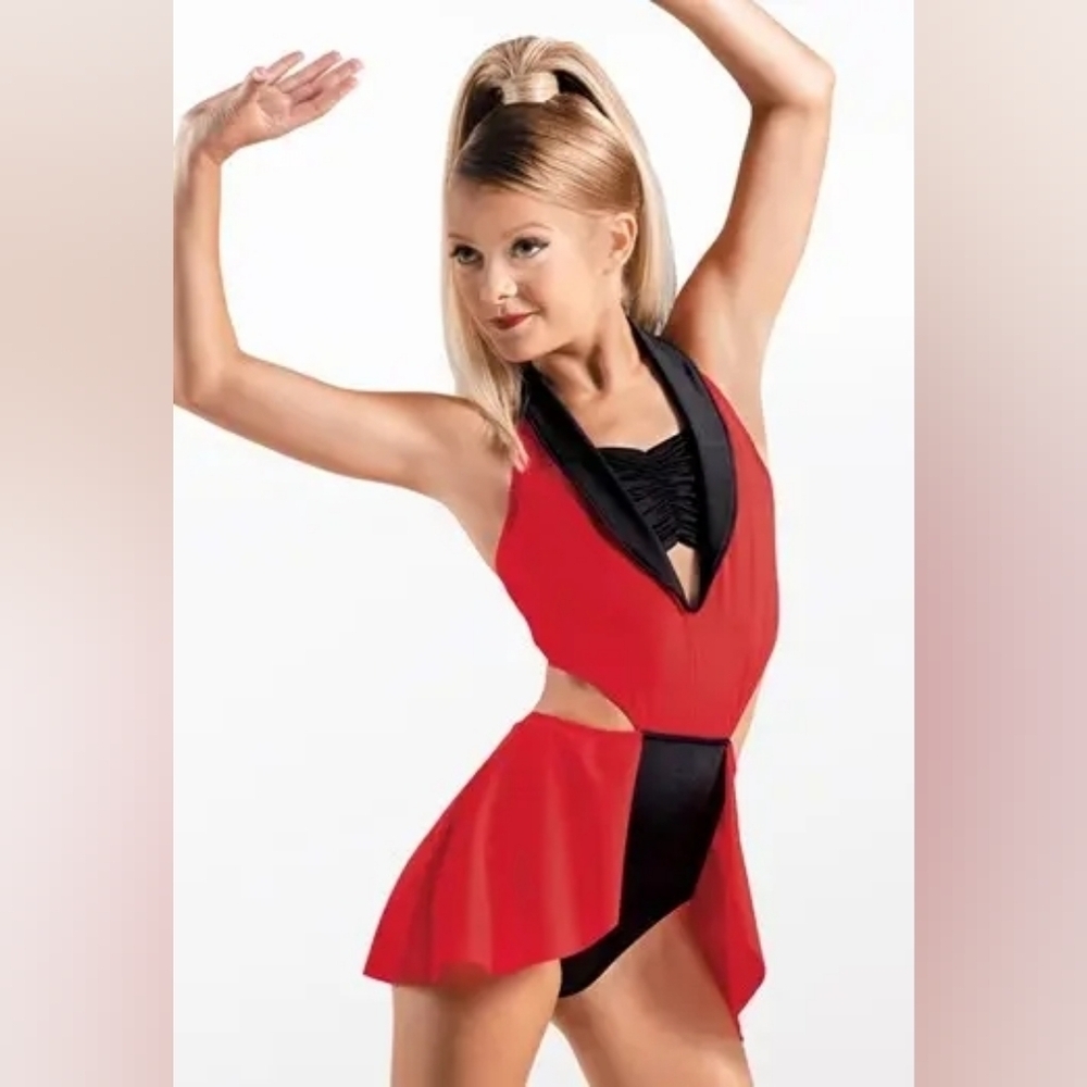 Weissman Elite Working Day & Night Dance Costume Medium Child D11569 MC